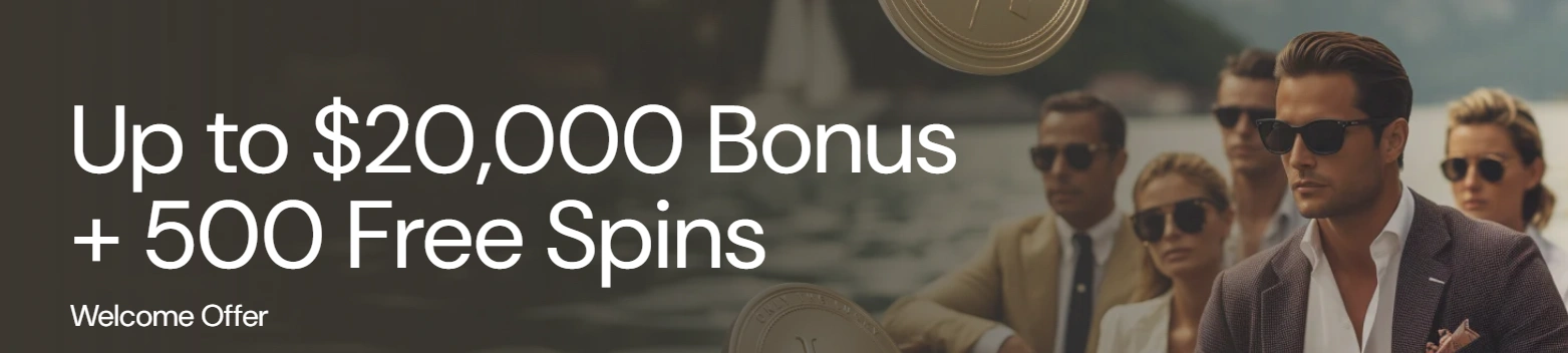 Lucky Ones casino welcome package